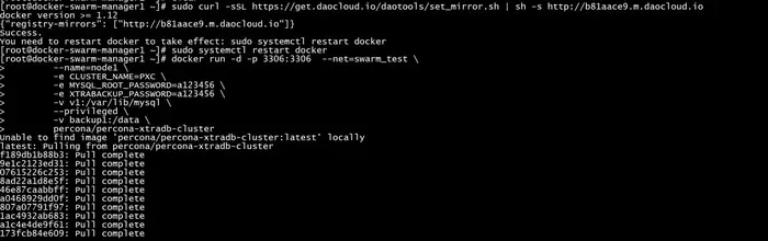 「实战篇」开源项目docker化运维部署-借助dockerSwarm搭建集群部署（九）