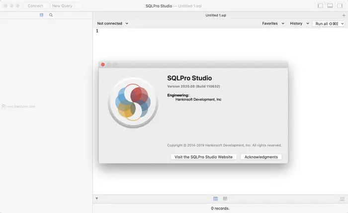 SQLPro Studio for Mac(数据库管理器) 2020.08