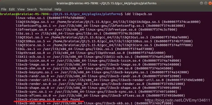Ubuntu18.04下Qt出现qt.qpa.plugin:Could not load the Qt platform plugin “xcb“错误怎么办