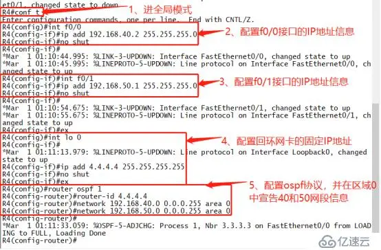 OSPF路由协议——虚链路配置（模拟实验）