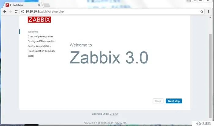 一次在CentOS7上安装部署Zabbix3.0版本及快速进行基本配置的实例