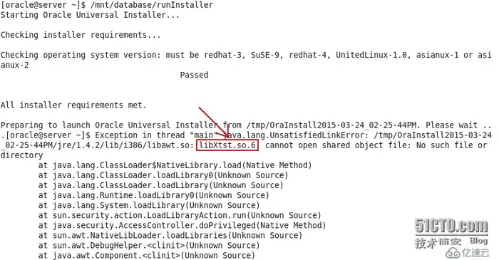 在Oracle Linux Server 6.5上安装Oracle10g的故障总结