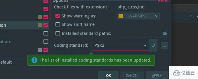 phpStorm如何配置PHP_CodeSniffer自动检查代码