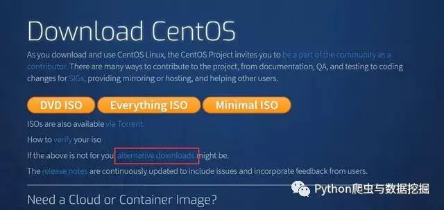 怎么在Centos官网下载所需版本的Centos