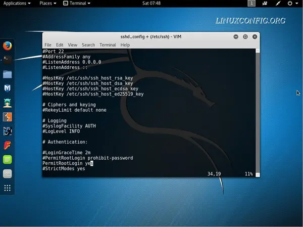 怎么在 Kali Linux上安装SSH服务