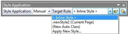 Visual Studio 2008样式应用工具栏的工作模式有哪些