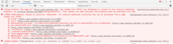 怎么解决使用nginx配置ssl证书出现的An insecure WebSocket问题
