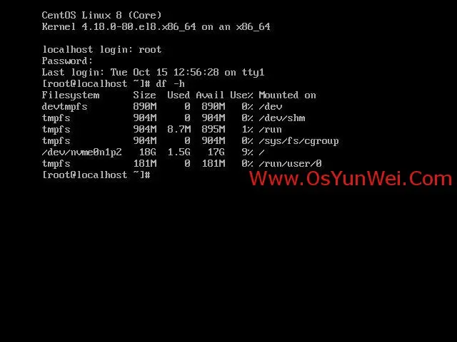 CentOS 8.0.1905 inux服务器系统安装与配置的示例分析