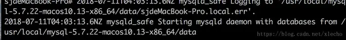 Mac安装mysql之后修改连接密码