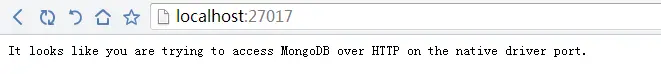 windows下安装配置mongoDB