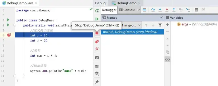 Java-day06【Debug(概述、操作流程)、Debug查看偶数求和、Debug查看方法调用
