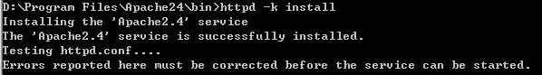 在Windows7下配置Apache2.4服务器及错误解决方案-通常每个套接字地址(协议/网络地址/端口)只允许使用一次