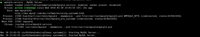 MySQL——Job for mysqld.service failed because the control process exited with error code问题