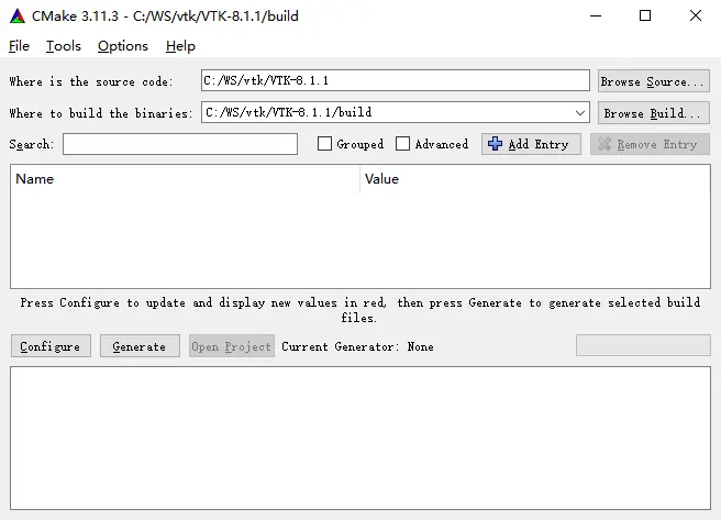 VTK8.1 在 Qt5.9 环境下的配置、编译和安装