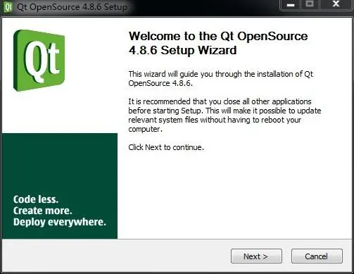 QT之qt4.8.6安装（详细教程）