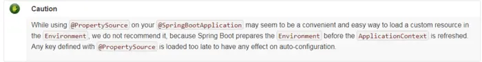 SpringBoot系列——加载自定义配置文件