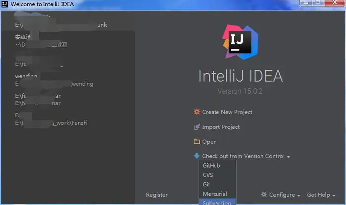 IntelliJ IDEA中TortoiseSVN修改服务器地址的方法