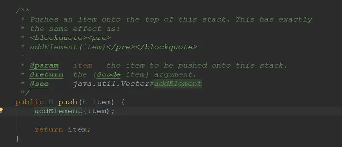 java stack中add 和 push的区别