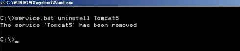 Tomcat注册为系统服务+启动内存设置