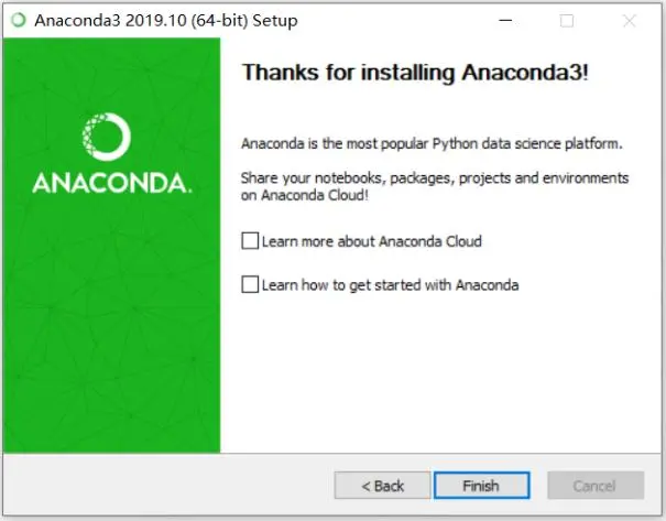 机器学习 -- Anaconda的环境搭建