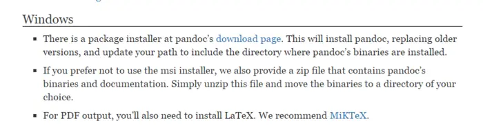 解决nbconvert failed: Pandoc wasn’t found. Please check that pandoc is installed: