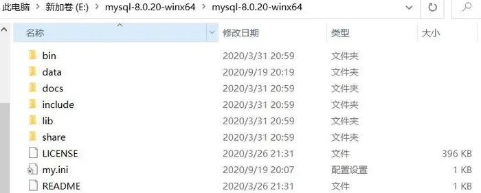 window系统安装配置MySQL8.0（使用解压）