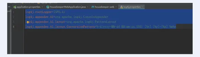 springboot默认使用logback框架，而我们的项目中要使用log4j
