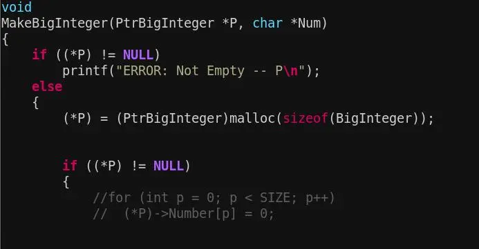C语言中malloc分配的内存块并不保证其初值为0