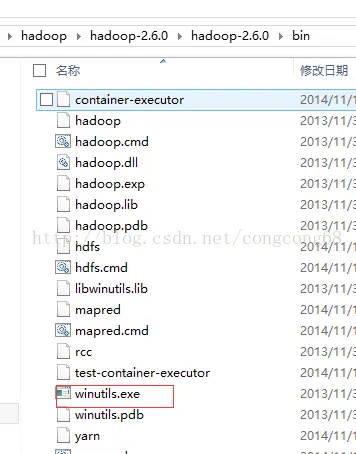 hadoop2.6在window上搭建测试环境