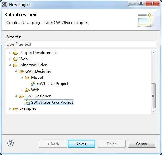 swing/swt可视化开发工具windowbuilder免费了