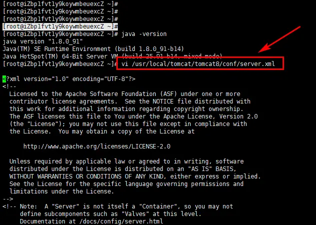 linux系统CentOs 7环境下安装Tomcat8