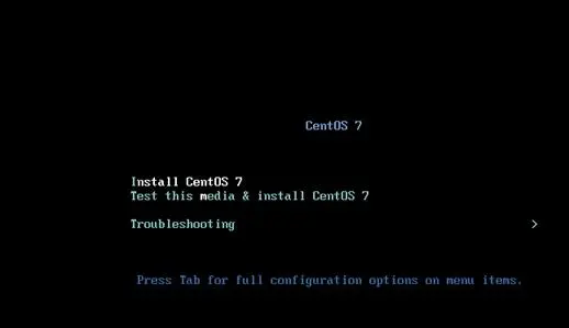 在虚拟机VMware workstation 15上安装CentOS 7