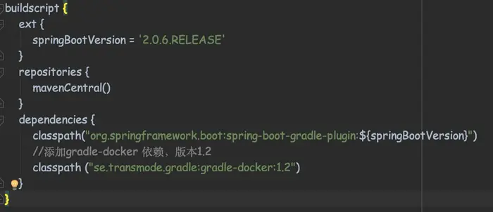 使用 Gradle 构建 Spring-Boot 的 Docker 镜像