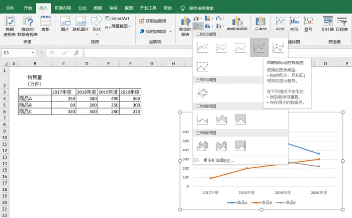 Excel中的图表制作（一）