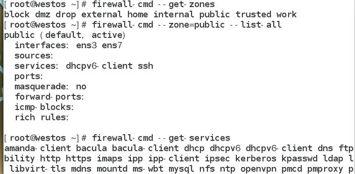linux之firewalld