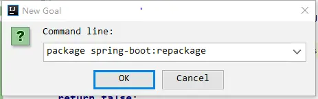 关于Idea中spring boot项目打包为可运行jar的方法 package spring-boot:repackage
