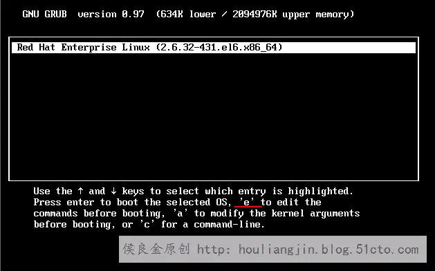 Linux故障处理（二）更改root密码和修复文件系统