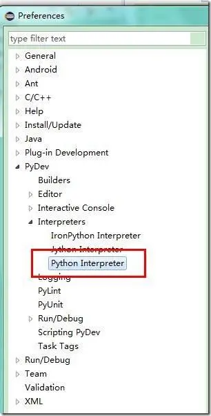 在windows下用eclipse + pydev插件来配置python的开发环境