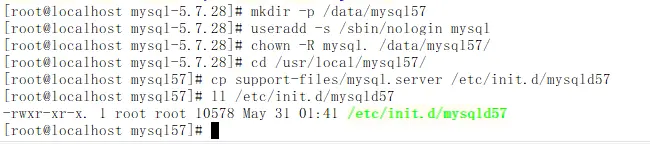 Linux下数据库安装（mariadb与mysql5.7源码安装）