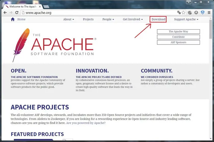 Windows下的Apache的下载与安装