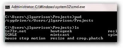 如何在Windows中通过Cygwin使用Linux命令