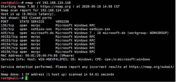 Windows 7—MS17_010漏洞