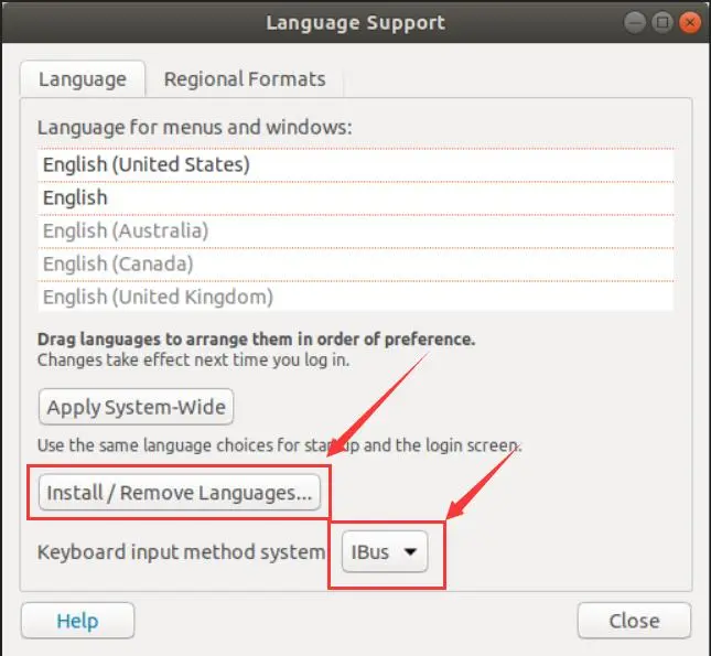 Ubuntu之安装拼音输入法