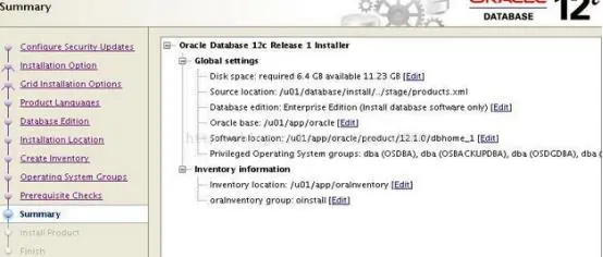 CentOS 7安装Oracle 12c操作演示