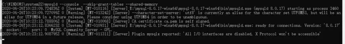 MYSQL设置完root初始密码登录问题