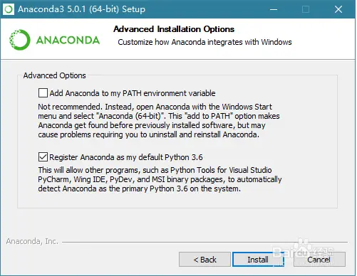 Python学习笔记1——Windows 安装 Anaconda3 + Pycharm