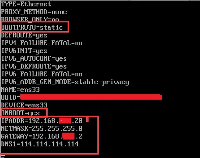 VMware下Centos7通过NAT方式配置网络