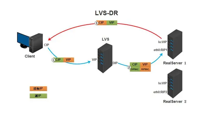 实现keepalived企业级高可用基于LVS-DR模式