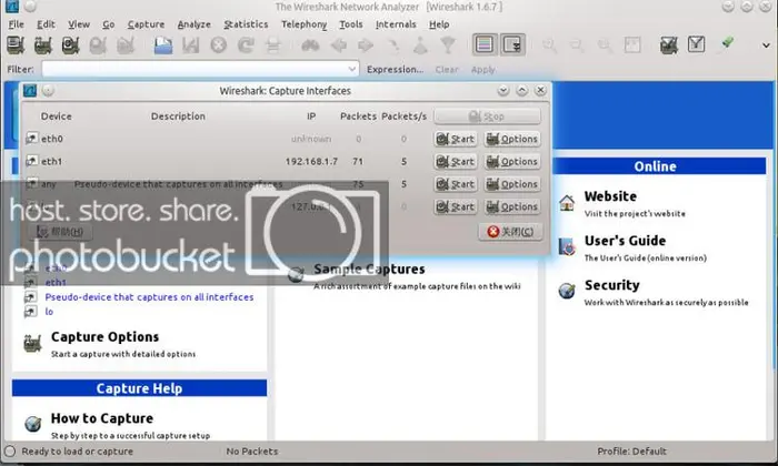 Wireshark设置interface 时提示“There are no interfaces on which a capture can be done ”