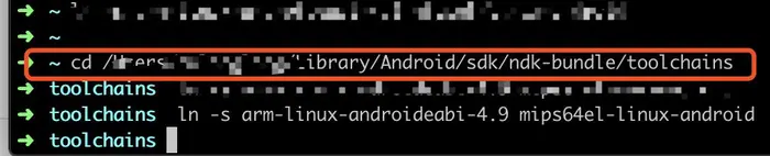 解决 No toolchains found in the NDK toolchains folder for ABI with prefix: mips64el-linux-android 的问题